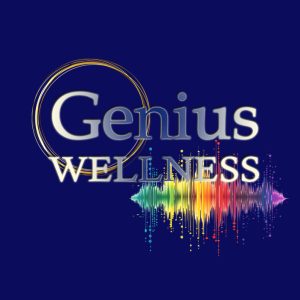 Logo Genius Wellness, praktijk in holistische frequentie therapie
