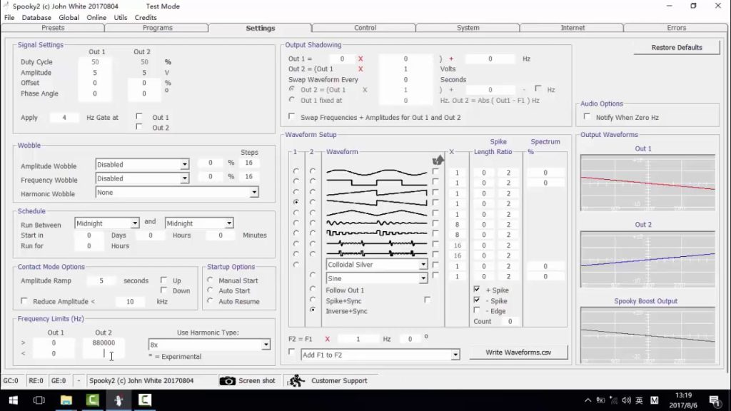 Spooky2 Software. Spooky2 1 op 1 online training